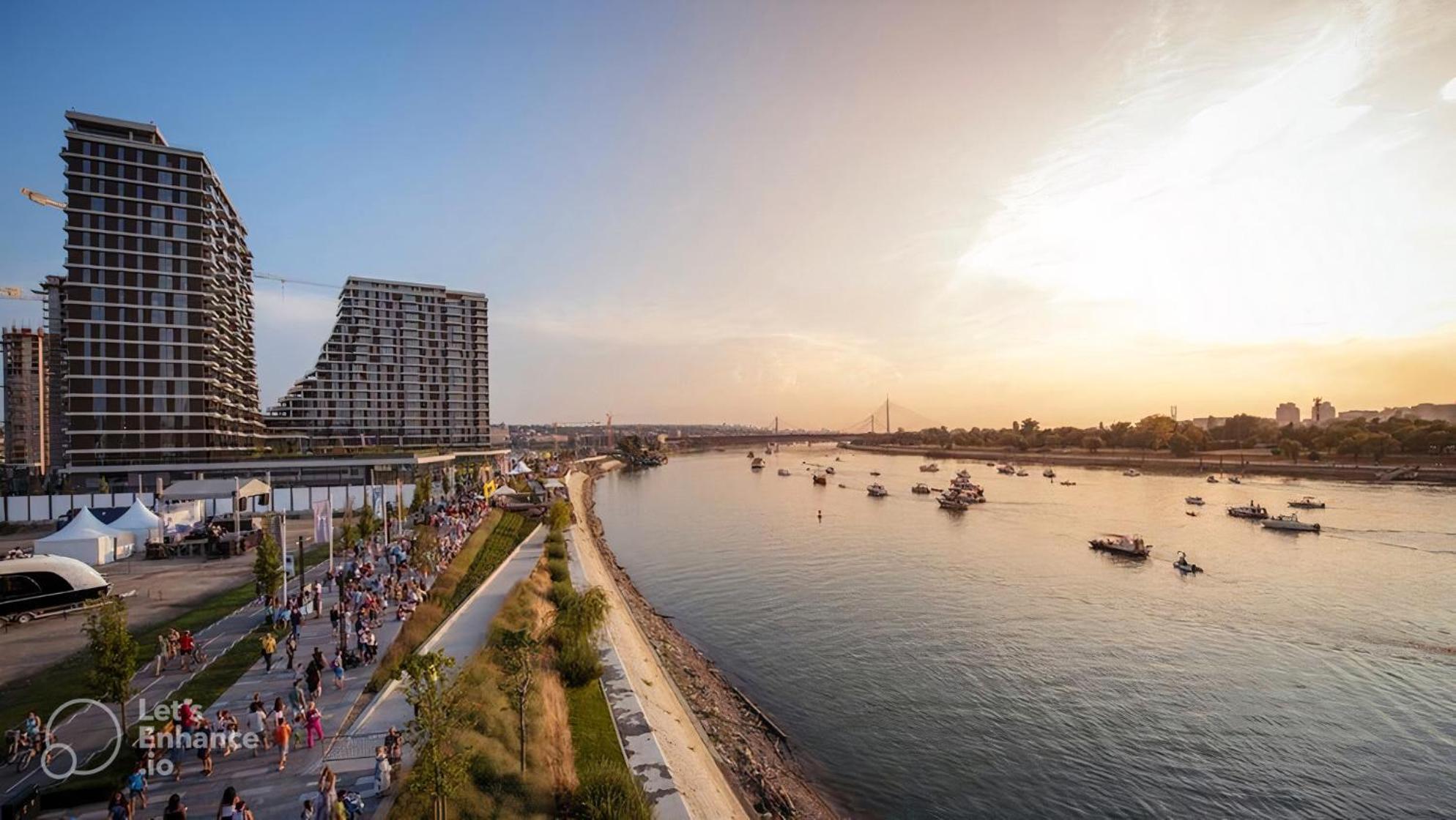 Beldorado Apartments - Belgrade Waterfront Royal Luxury Studio Exteriör bild